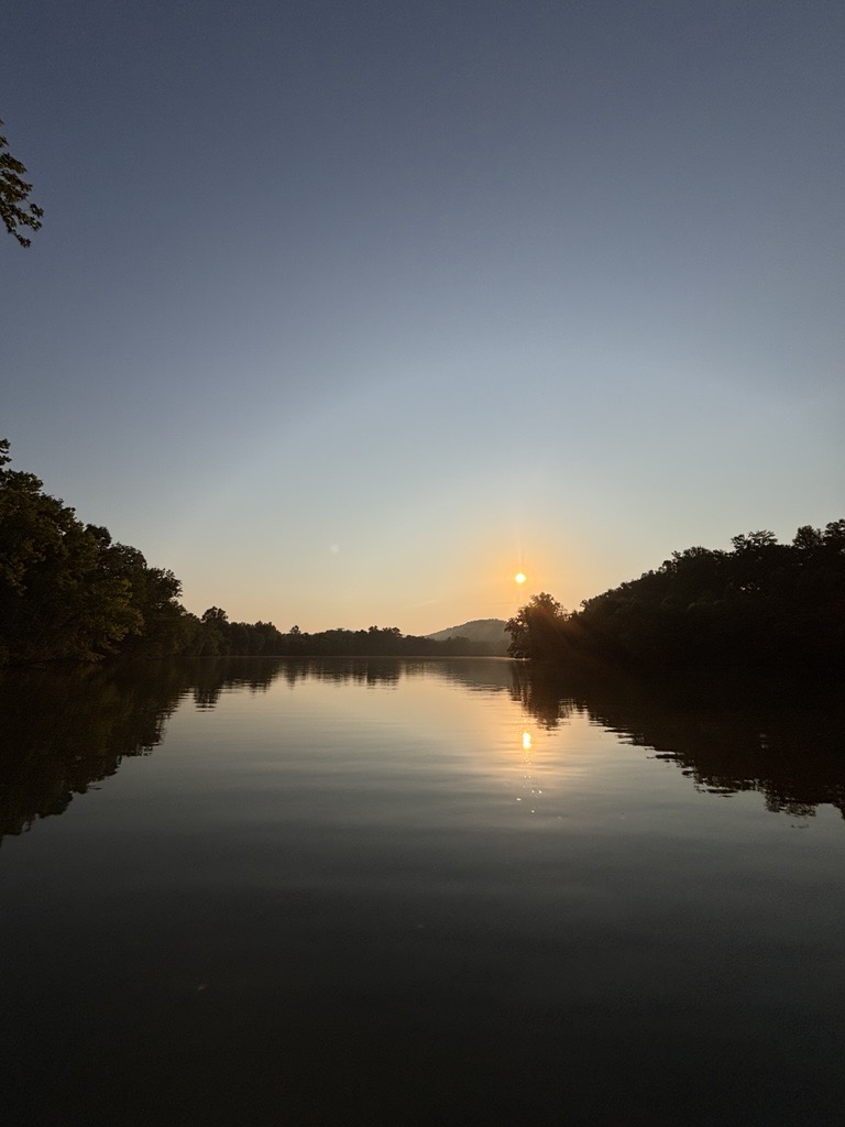 Sunrise on the Emory River